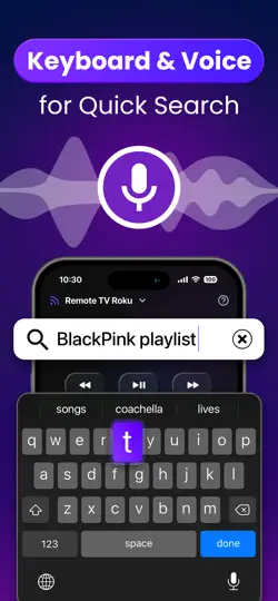 Screenshot von Roly: Remote Control For TV auf dem iPhone 5