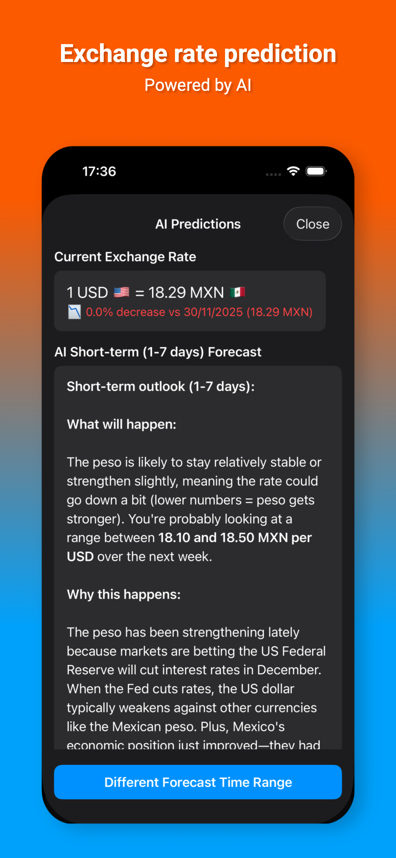 Convert Pesos to Dollars