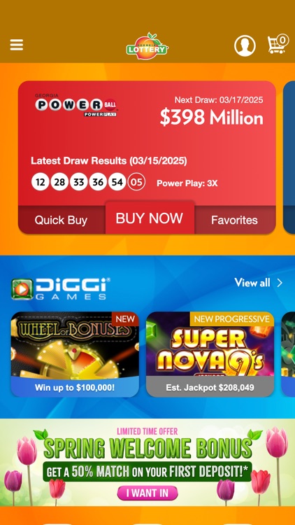 Georgia Lottery Official App