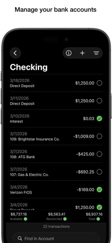 Finance screenshot