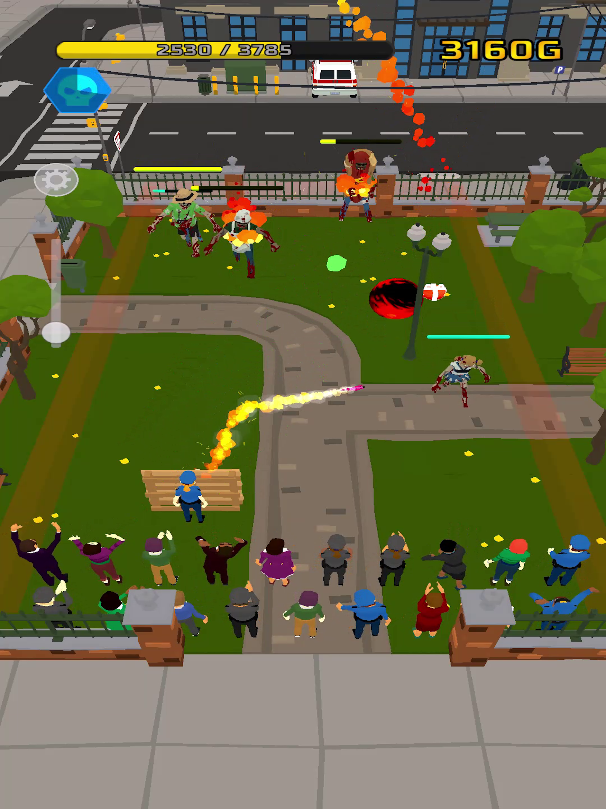 Last Bounce: Zombie Defense screenshot 10