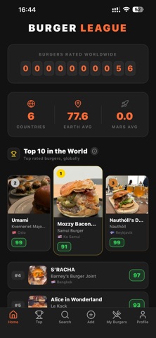 Burger League screenshot