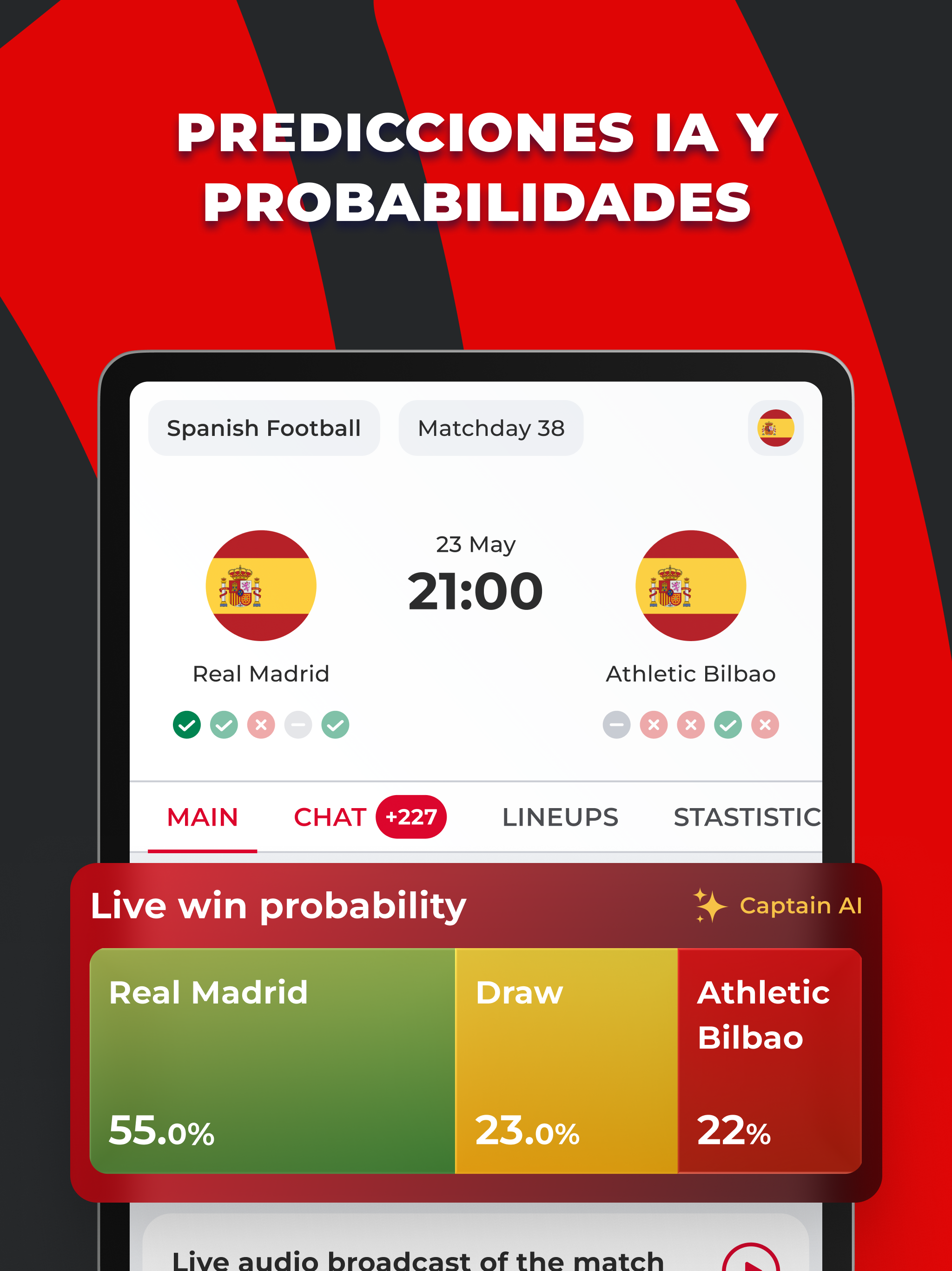 España Fútbol - Marcadores screenshot 13