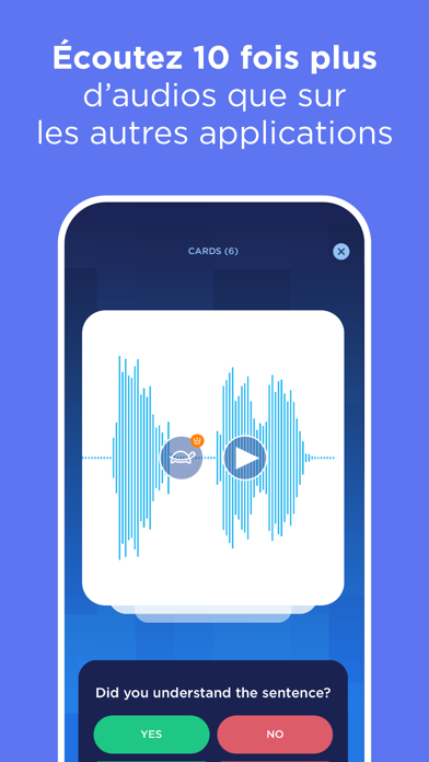 Screenshot #3 pour Mooveez : apprenez les langues