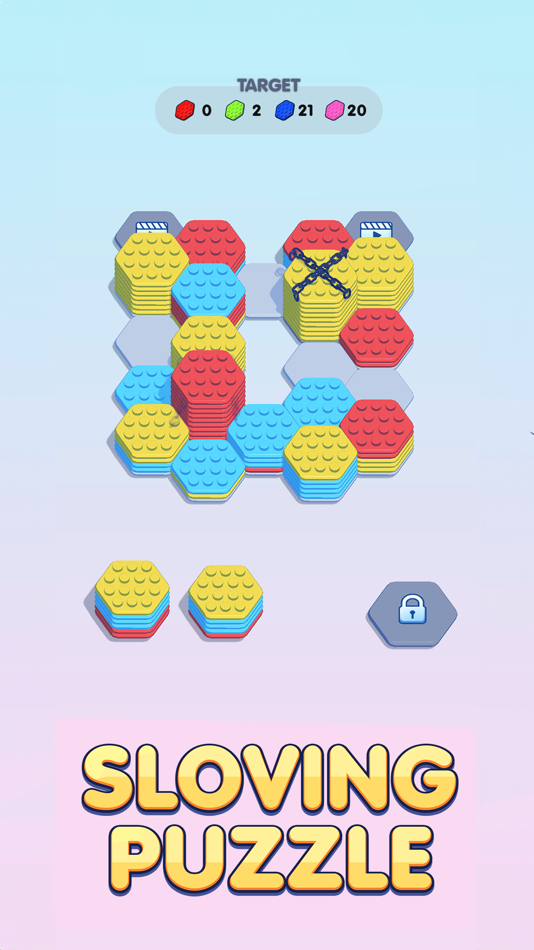 #2. Hexago Sort:Color Brick Puzzle (iOS) 由: Viet Do