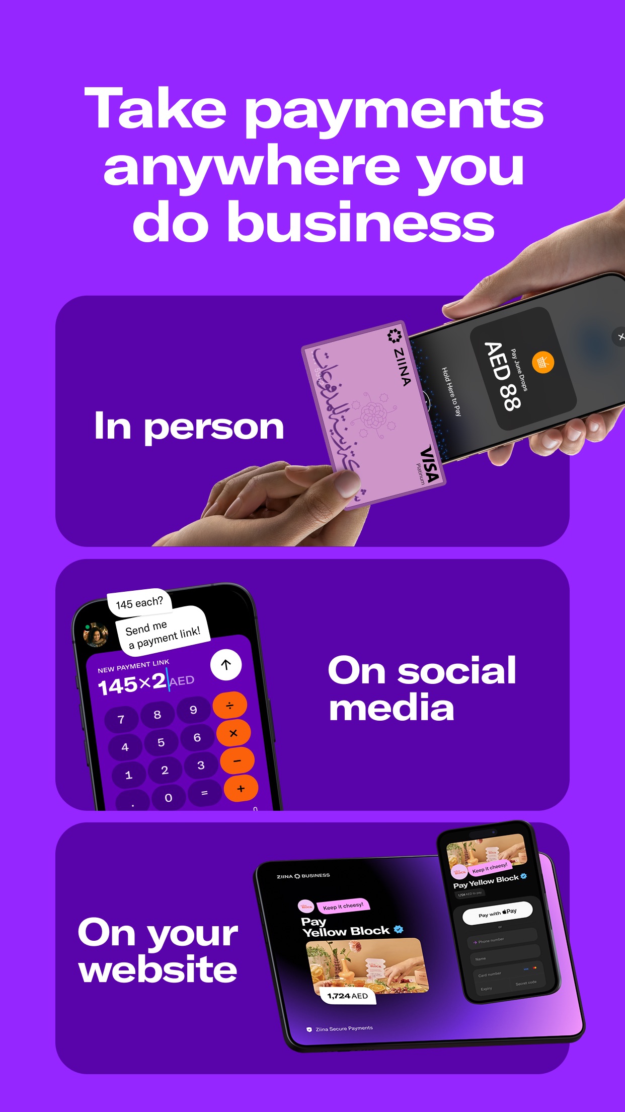 Screenshot 3 of Ziina: Send. Spend. Get Paid.
