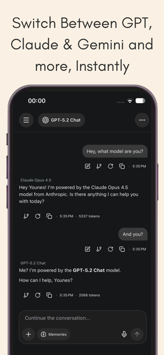 Multi Chats - AI Chatbot Screenshot 4 of 6