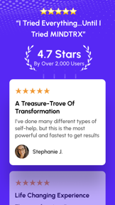 MINDTRX: Self Help & Mindset screenshot