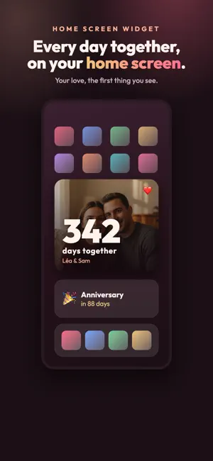 Ours: Couple Widget & Art screenshot 1