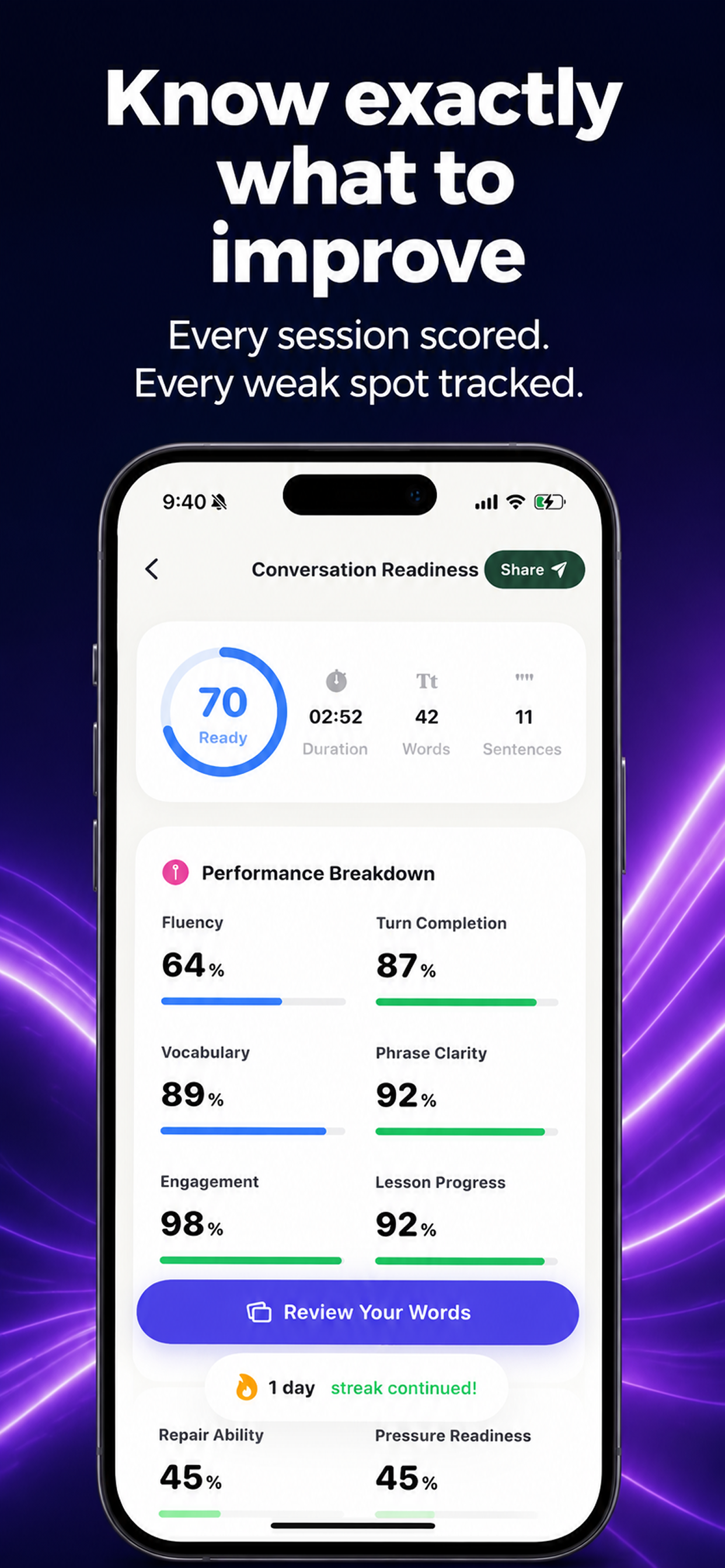 Talkura - AI Language Tutor screenshot 7