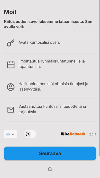 Liikuntakeskus Core Screenshot