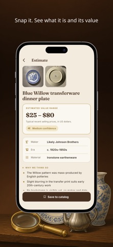 Antique Identifier - AtticLens screenshot 1