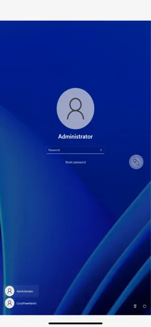 Omnissa Horizon Client iPhone screenshot 1