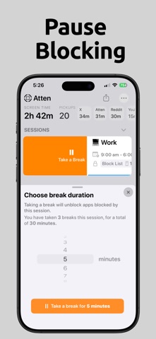 Atten - App Blocker Screenshot 7 of 7