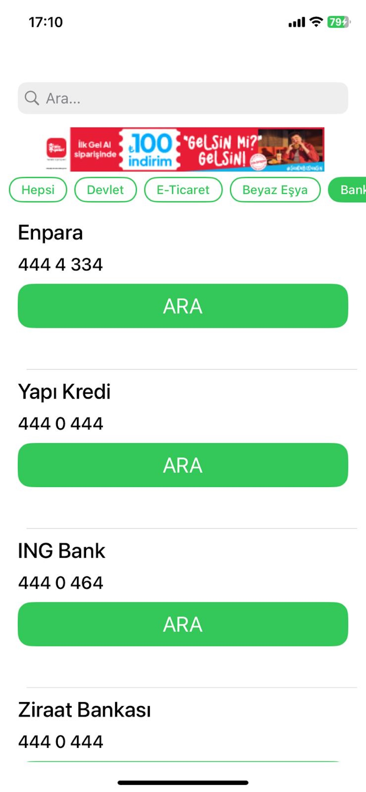Musteri Hizmetleri screenshot 2
