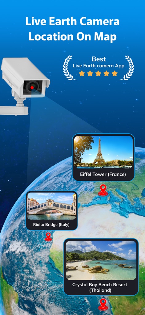 LiveCam : Live Earth Camera - Travel App | MWM