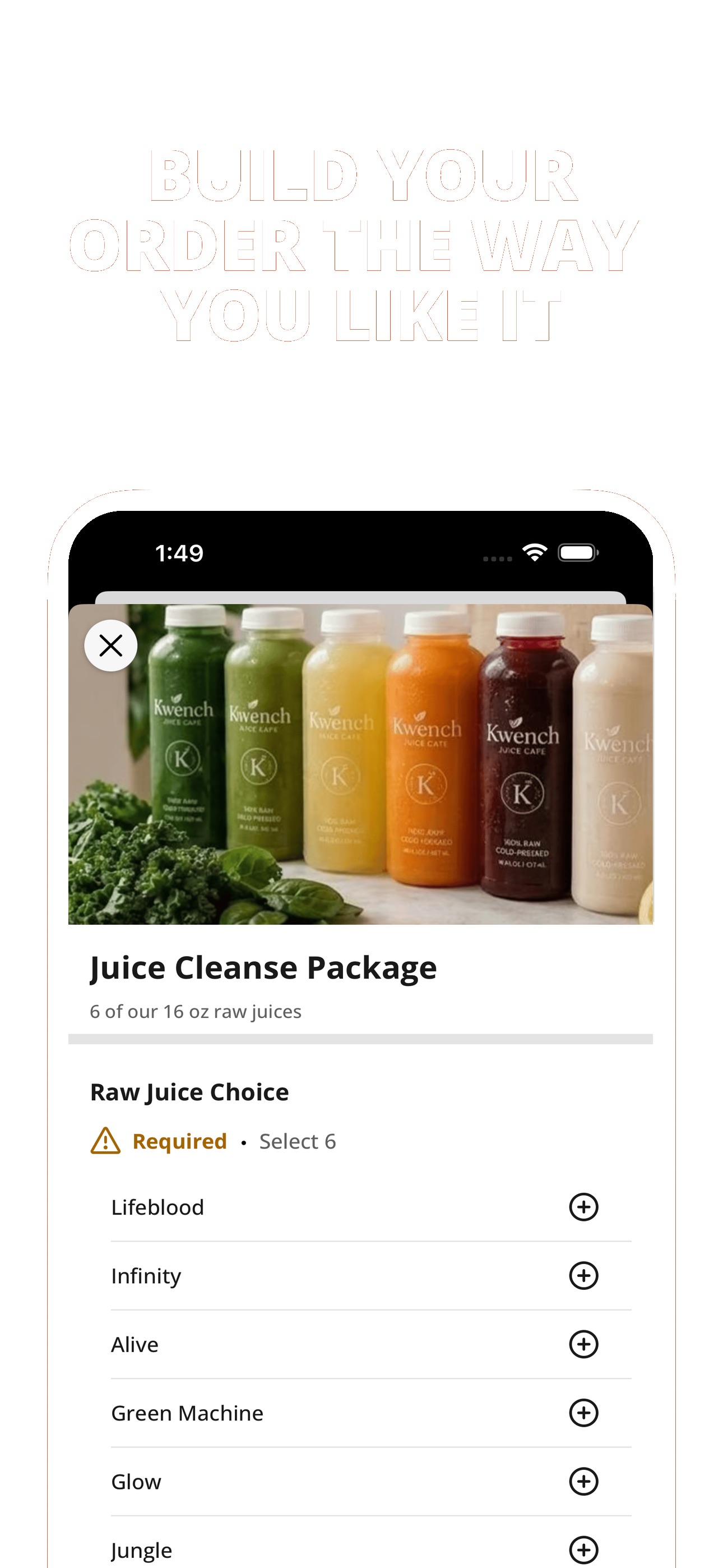 Screenshot 2 of Kwench Juice Cafe