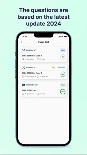 SAFe SSM Exam Simulator screenshot 3