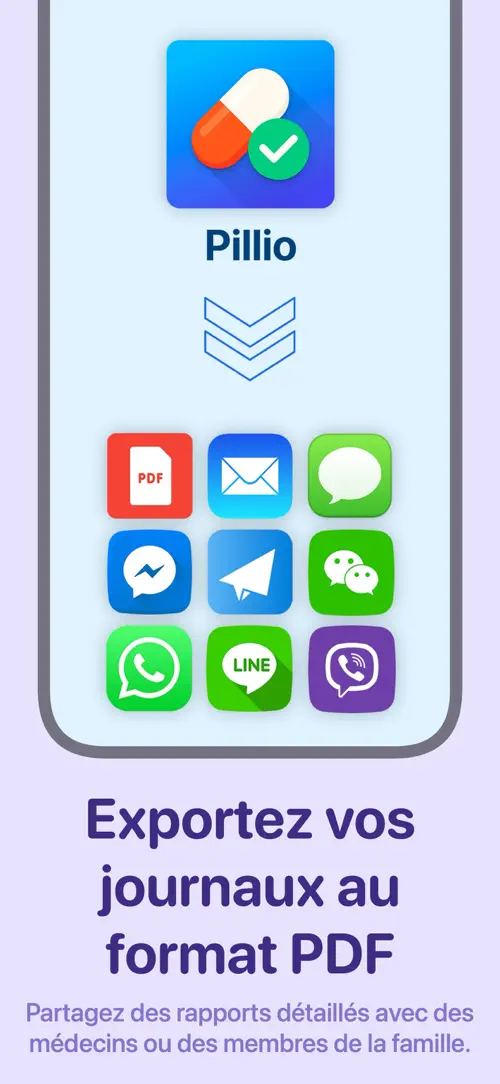 Pillio sur iPhone : capture d’écran 7 sur 8