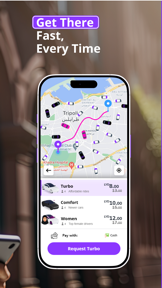 توربو | Turbo: Request a Ride screenshot