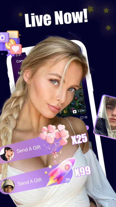 WinkMe - Live Chat Games Screenshot