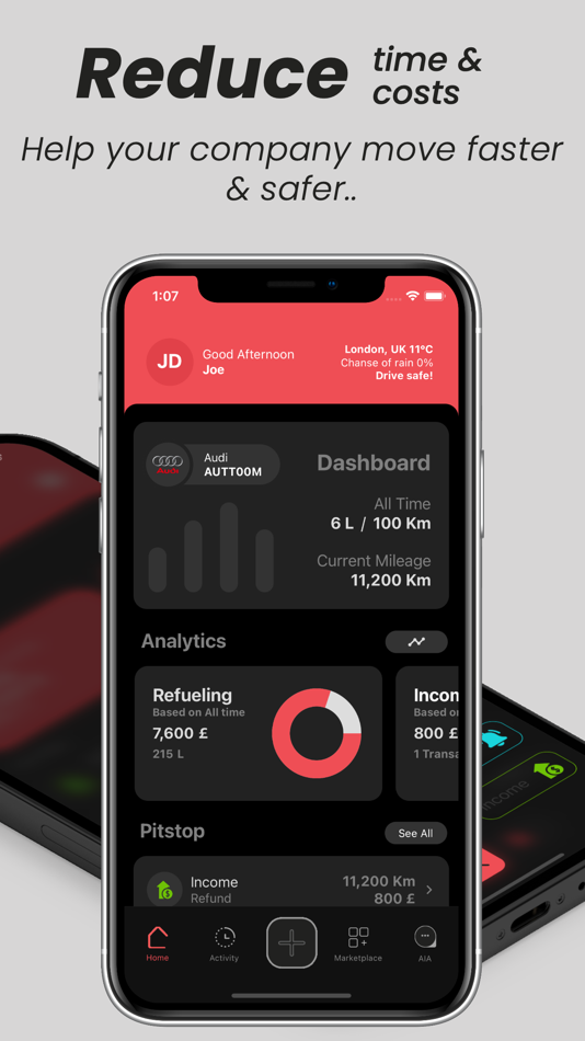 #3. Auttom (iOS) 由: Ardit Aliaj