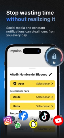 Impulse: App Blocker & Focus iPhone screenshot