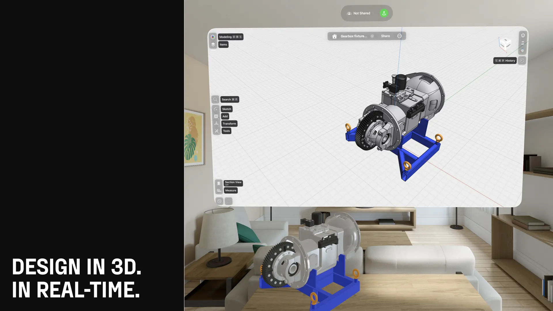 Shapr 3D CAD modeling screenshot 4