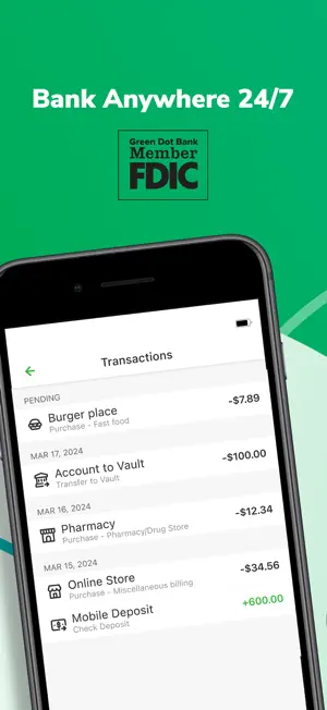 Green Dot - Mobile Banking screenshot 3