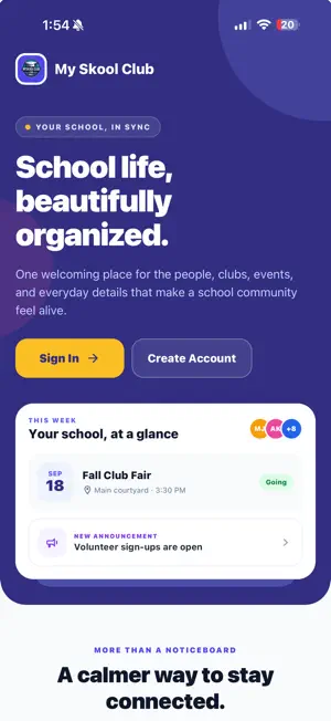 My Skool Club screenshot 1