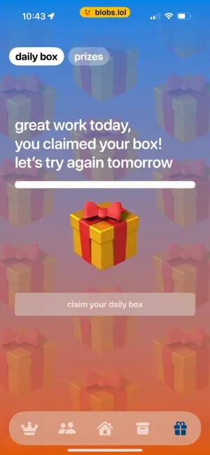 Blobs: Virtual pet and prizes! screenshot 4
