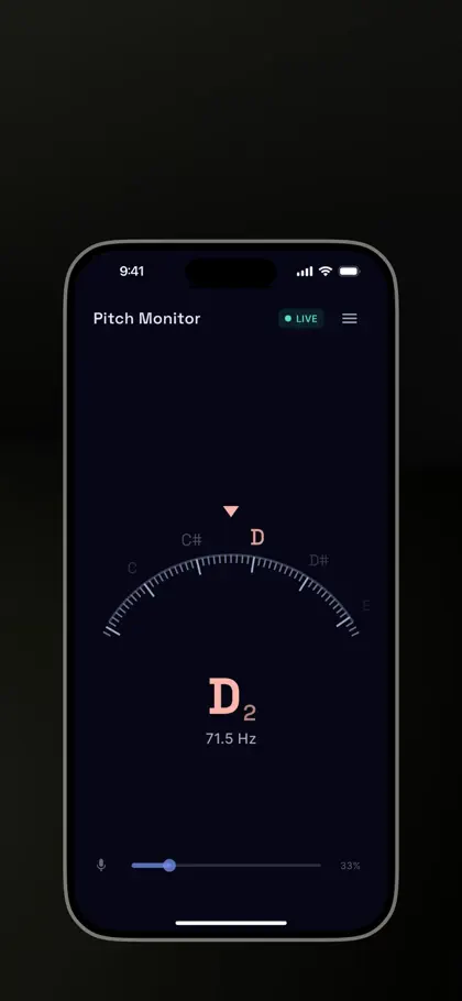 Screenshot 4 von 5 zu Accordeur Vocal