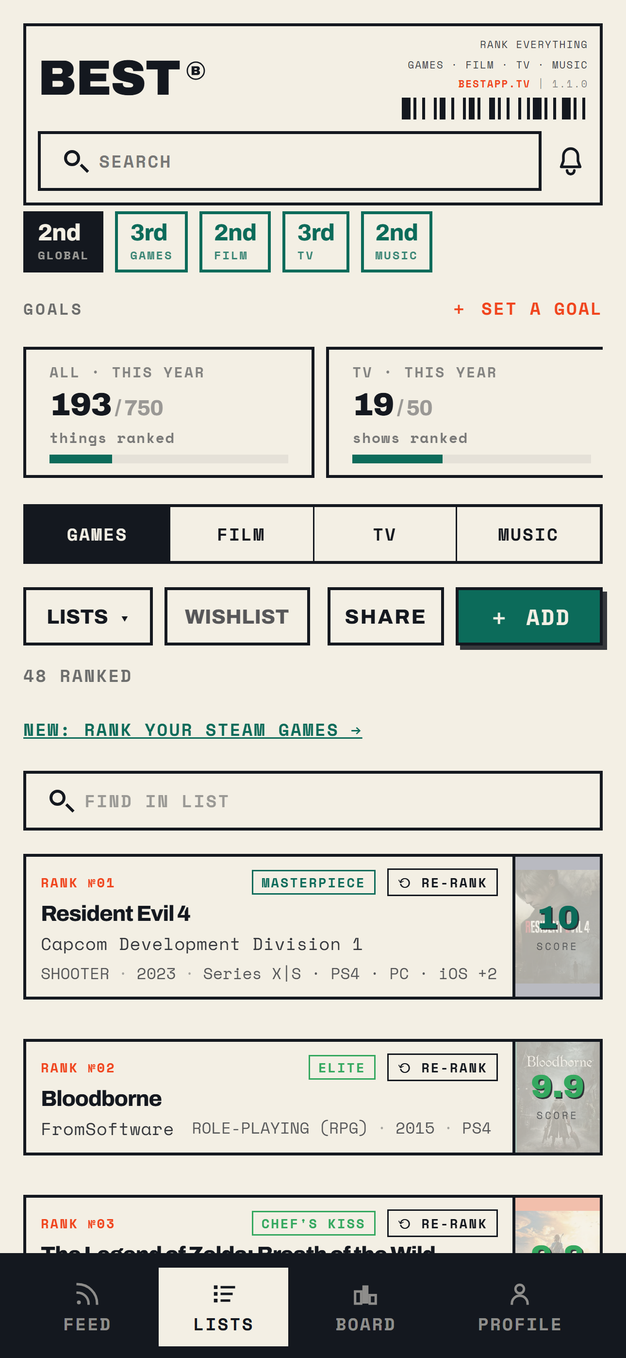 BEST - Rank Everything screenshot 7