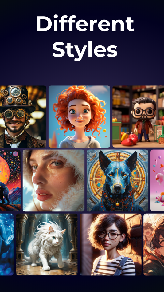 #3. AI Image Generator - Photology (iOS) 由: Mustafa Canak