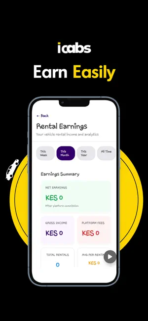 iCABS:Request Ride&Car Rentals screenshot 2
