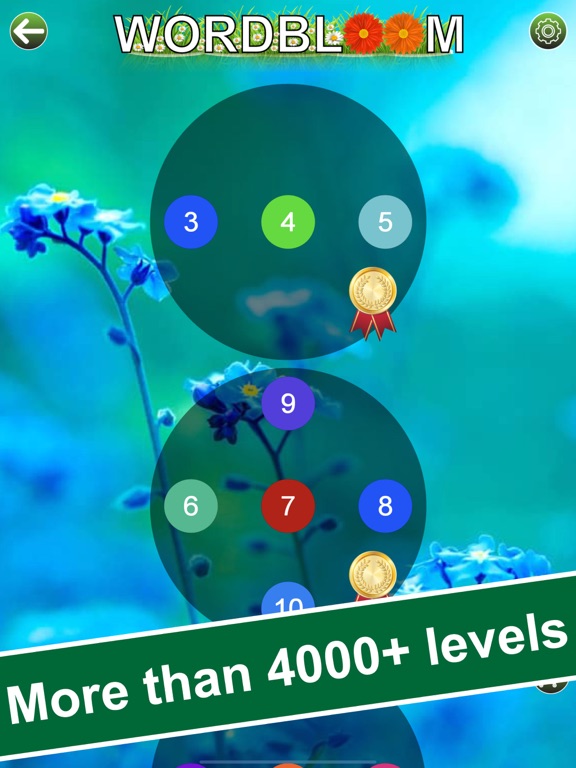 Word Bloom - Brain Challenge iPad screenshot 8 - Games app