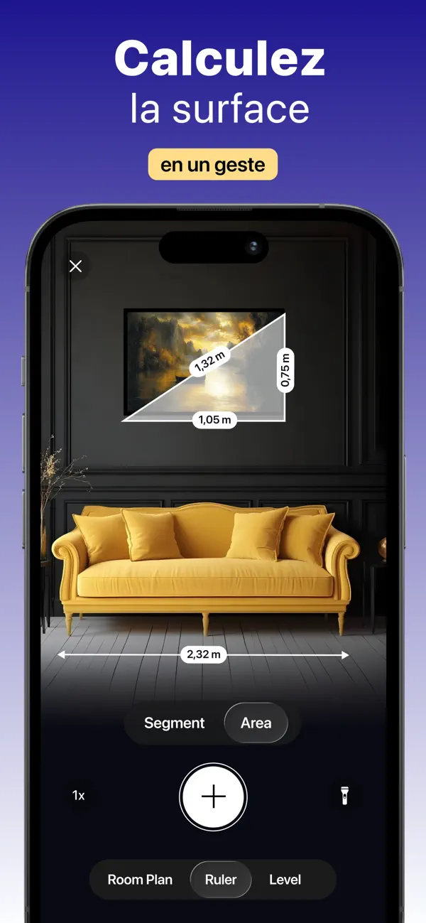 Screenshot #3 pour AR Ruler – LiDAR Measure