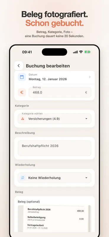 EÜR & EAR Einfach Buchhaltung screenshot 3 of 8