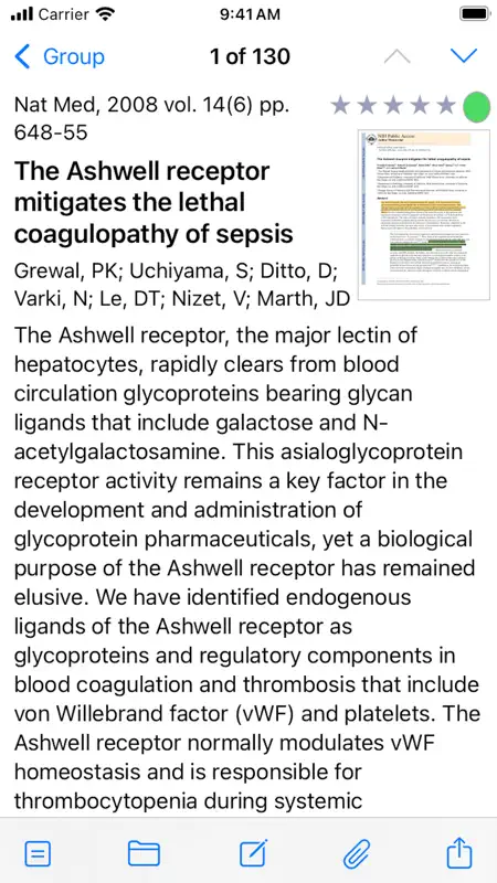 PubMed On Tap screenshot 3 of 5