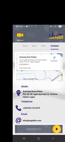 Lasgidi 90.1 FM App screenshot