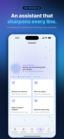 Resume Builder – CV Maker AI Screenshot 3 of 7