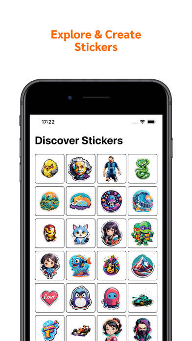 AI Sticker Maker Face & Text Screenshot