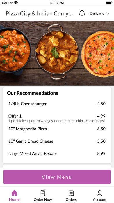 Pizza City & IndianCurryCentre Screenshot