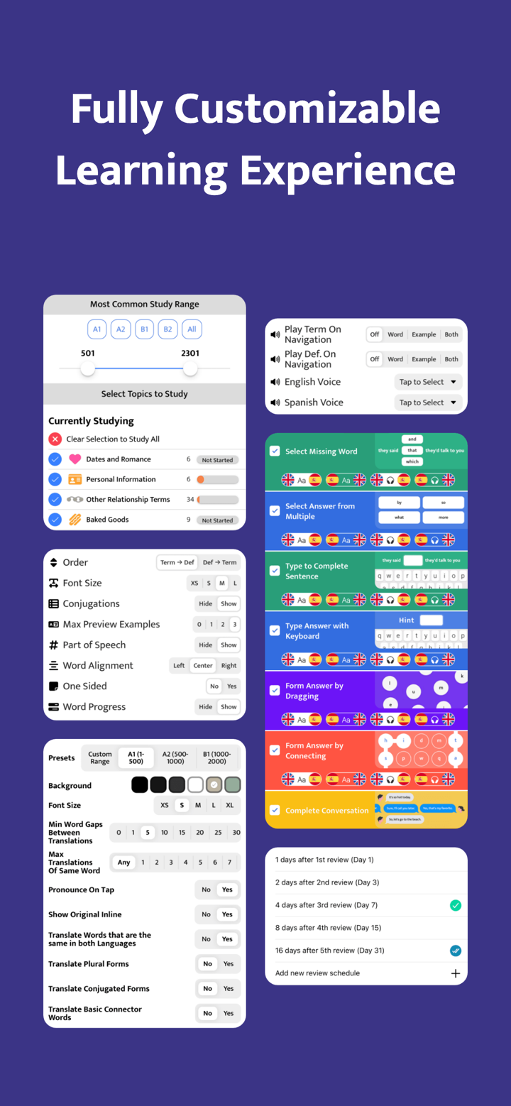 Most Common Turkish Words screenshot 9