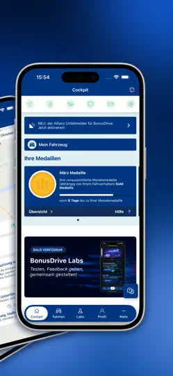 Screenshot von Allianz BonusDrive auf dem iPhone 2