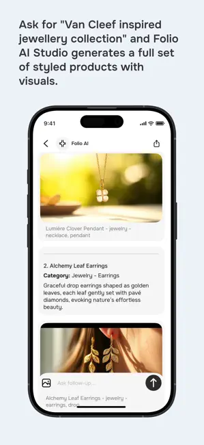Folio AI iPhone screenshot 3