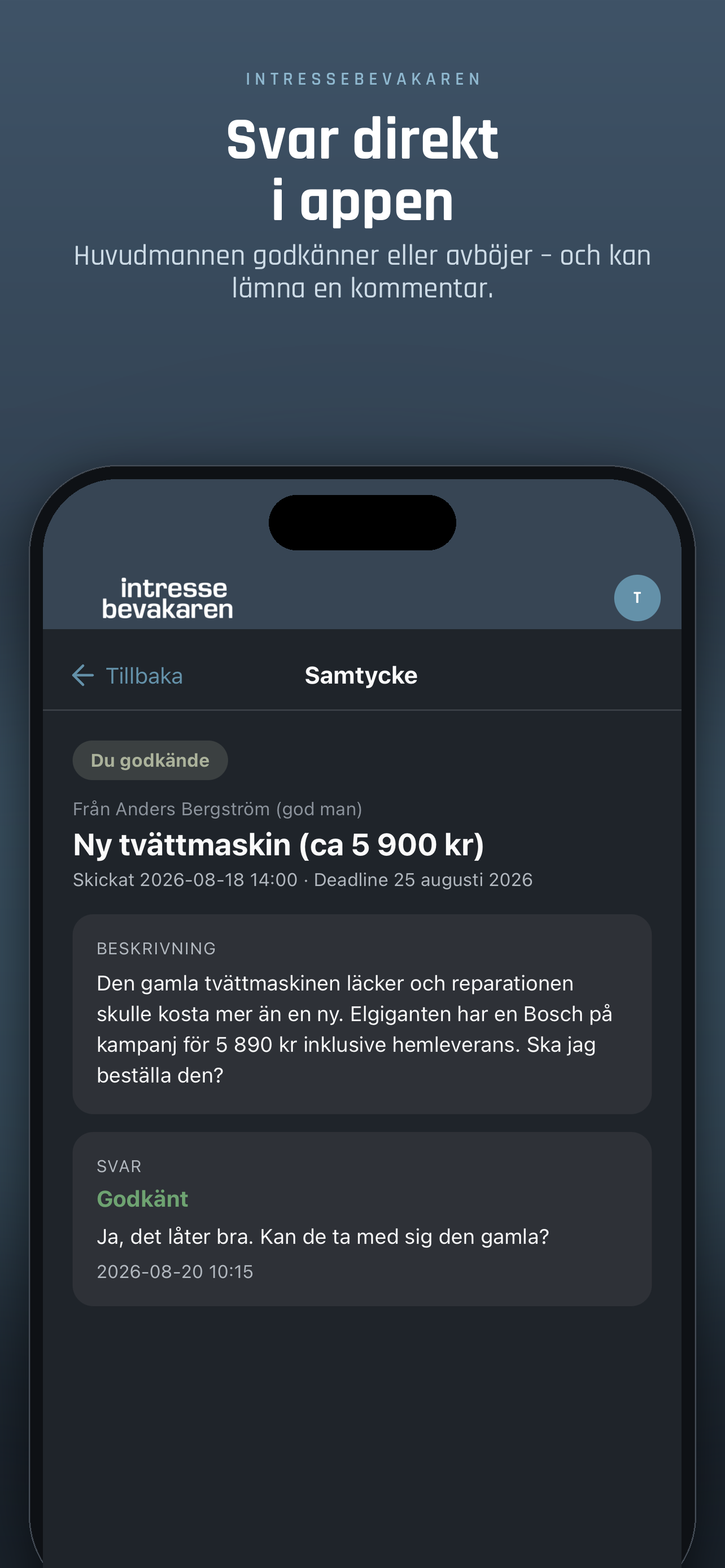 Intressebevakaren screenshot 5