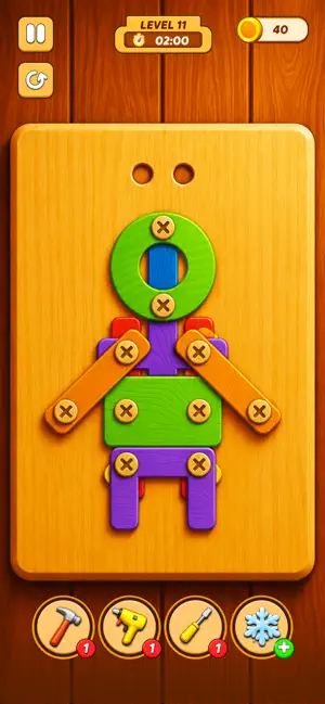 Wood Screw Nuts Bolts screenshot 1