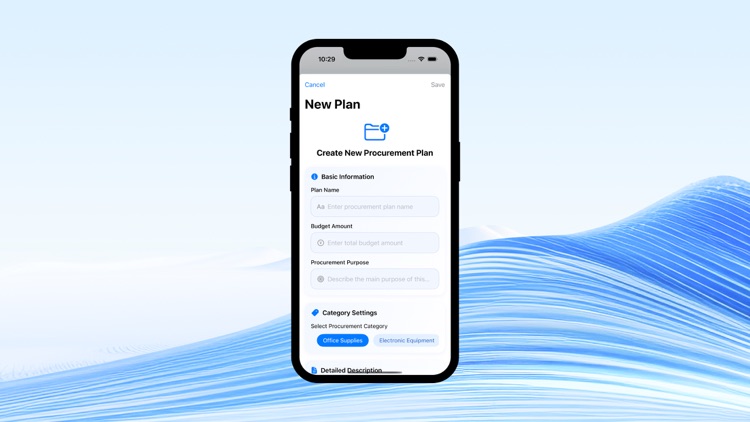 Office Procurement Plan