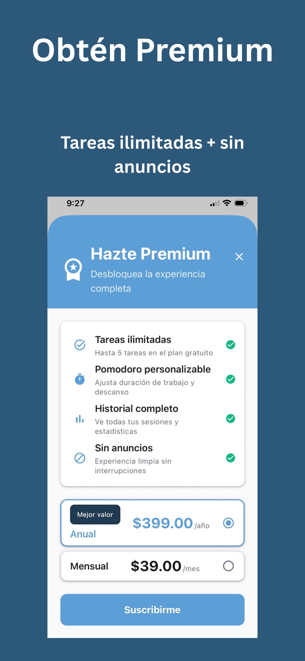 Screenshot 5 of Focal: Tasks & Pomodoro
